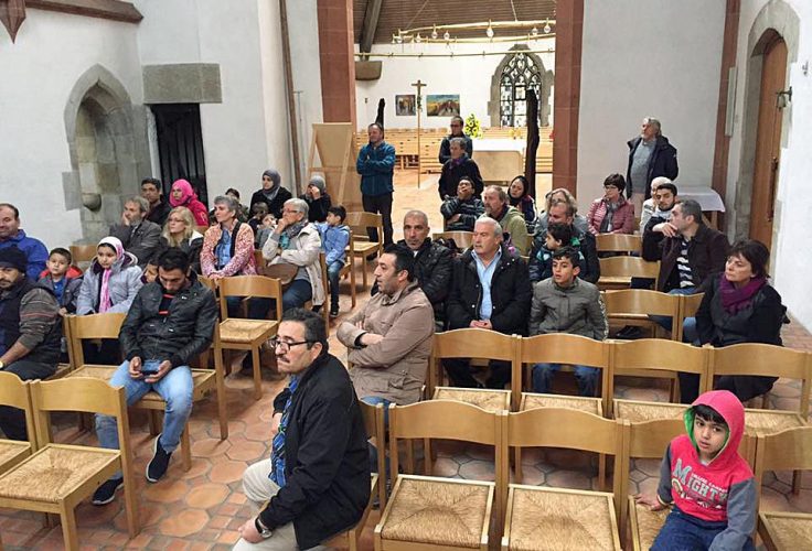 Interreligiöse Führung durch die Heilig Geist Kirche